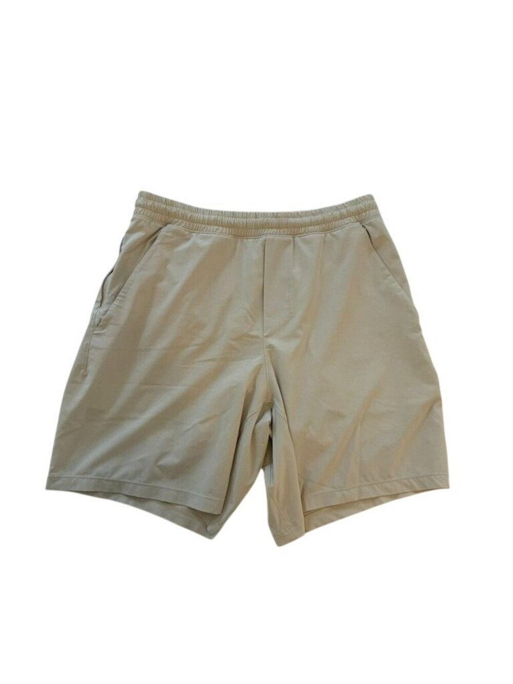 Lululemon Men’s Pace Breaker w/ Liner Short – Stone / Natural – Size Medium